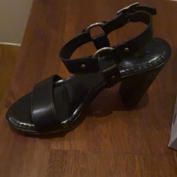 Frye open toe leather shoes - Picture 4 of 6